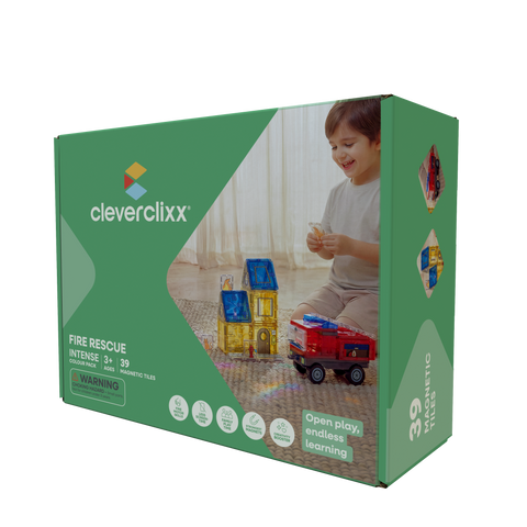 Cleverclixx - Fire Rescue Pack Intense - 39 Pieces