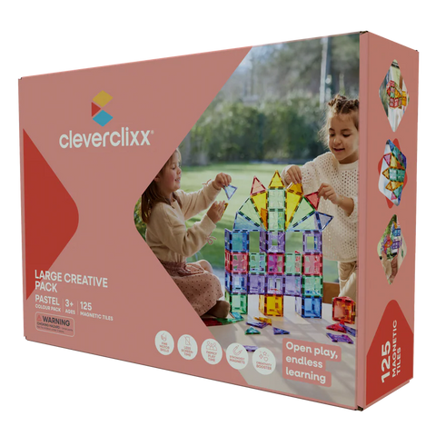 Cleverclixx - Large Creative Pack Pastel | 125 Pieces