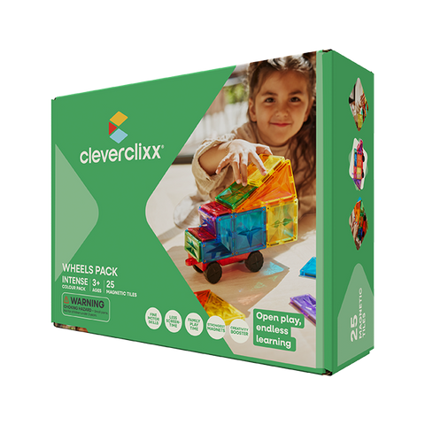 Cleverclixx - Wheels Pack Intense - 25 Pieces