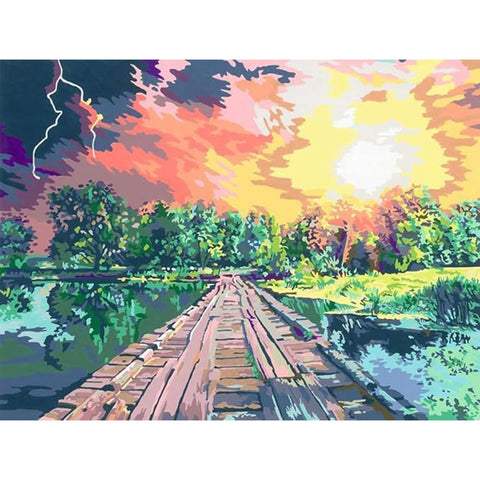 CreArt Magical Light Paint by Numbers Kit