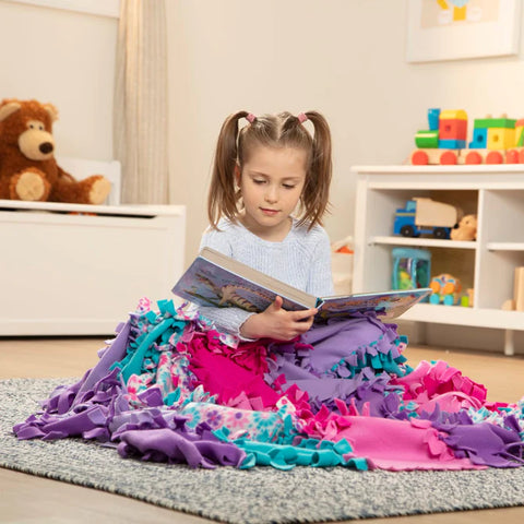 Created by Me Flower Fleece Quilt