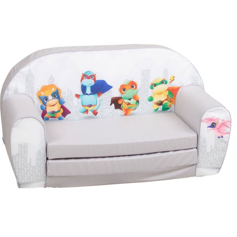 Delsit Sofa Bed Dinos Grey