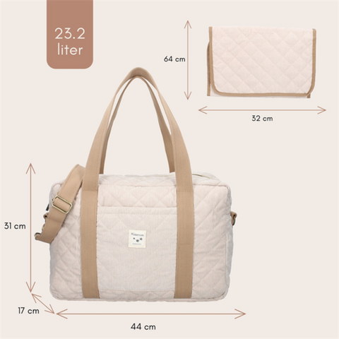 Diaper bag Care Milan, Beige_Toybox.ae