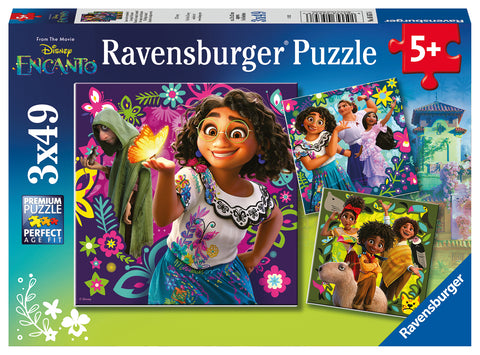 Disney “The Magic Awaits!” 3×49‑Piece Jigsaw Puzzle Set