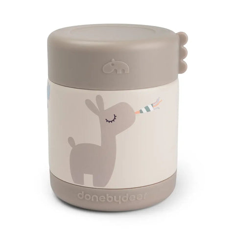 Done By Deer Insulated Food Jar Celebration Sand
