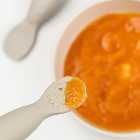 Done By Deer Learning Spoon Set Tiny Farm Sand