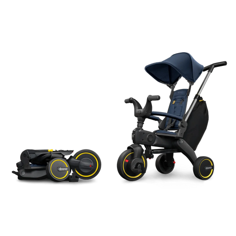 Doona - Liki Trike S3 Foldable Tricycle - Deep Blue