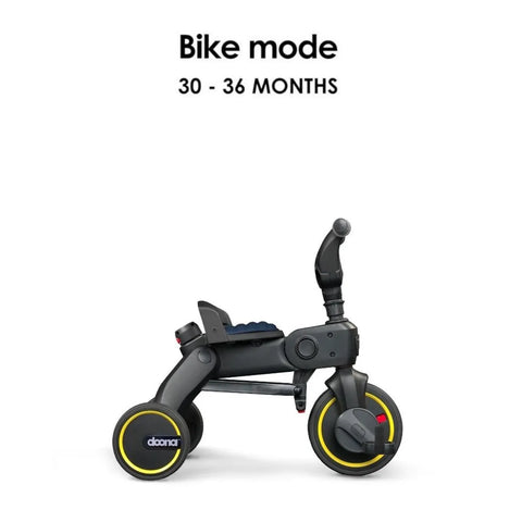 Doona Liki Trike S3 Foldable Tricycle - Deep Blue + FREE Doona Liki Helmet