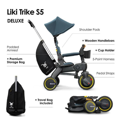 Doona Liki Trike S5 - Ocean Blue