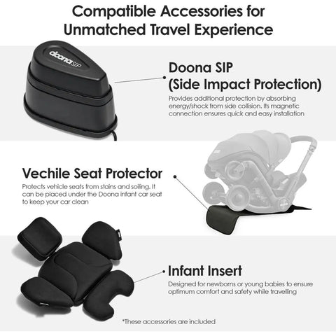 Doona X Infant Car Seat & Stroller - Ocean Blue