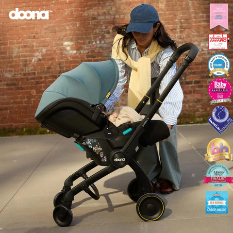 Doona X Infant Car Seat & Stroller - Ocean Blue