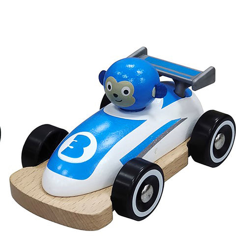 Hape Wild Rider Vehicle Racing Toy Car - Blue
