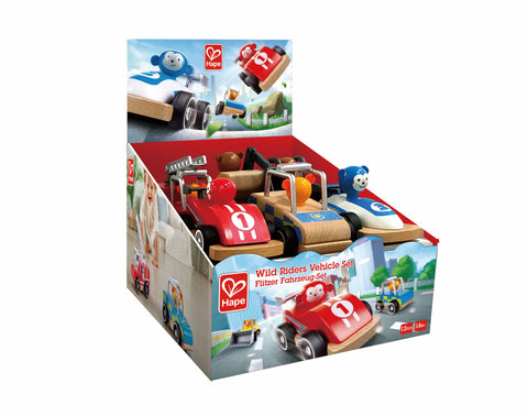 Hape Wild Rider Vehicle Bulldozer Toy Car - Blue