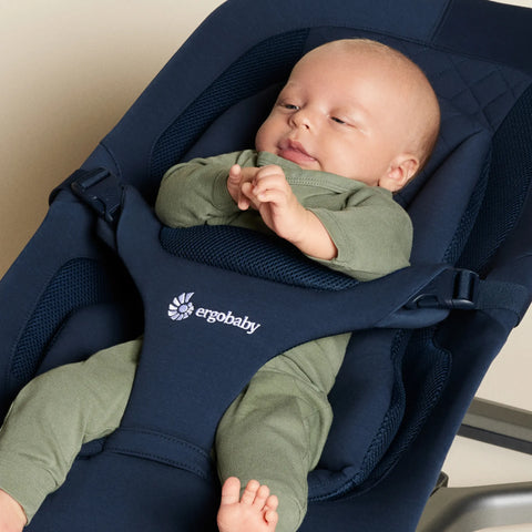 Ergobaby Evolve Bouncer Replacement Cover only Midnight Blue