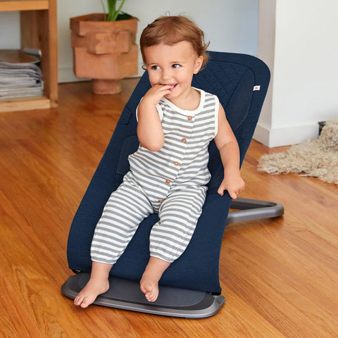 Ergobaby Evolve Bouncer Replacement Cover only Midnight Blue