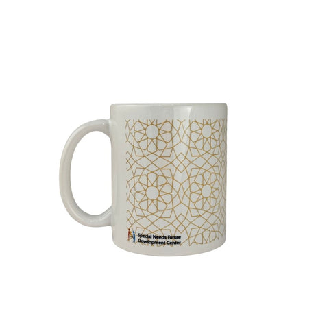 Elegant abstract gold design Mugs (Printed)