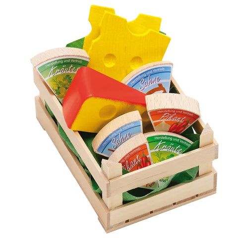Erzi | Assorted Cheese Small | Kids Wooden Toy Set | TOYBOX