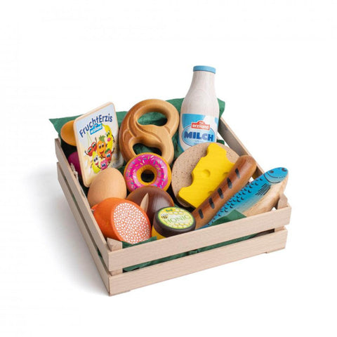 Erzi | Assorted Snacks XL | Kids Wooden Toy Set | TOYBOX