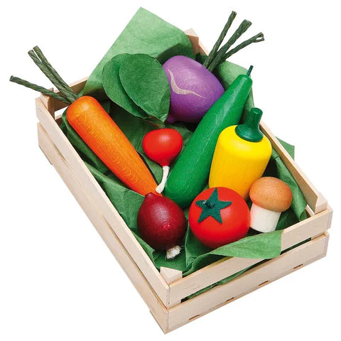 Erzi | Assorted Vegetables | Wooden Toy Set | TOYBOX