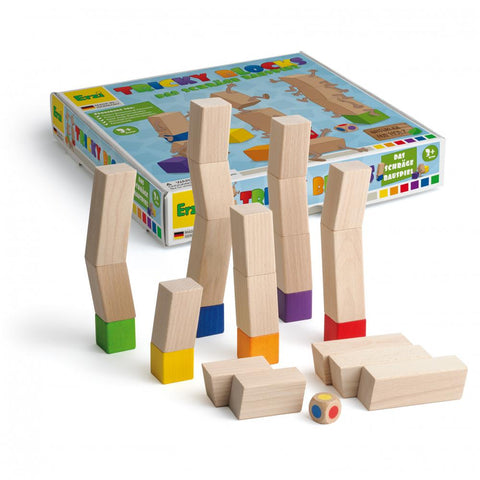 Erzi Tricky Blocks | Game For 2-6 Players | Age 3+ | TOYBOX
