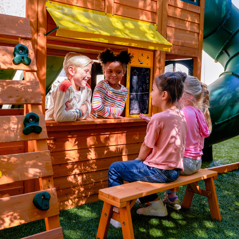 Kidkraft Falcon Ridge Swing Set - For shipping charges please contact us on WhatsApp