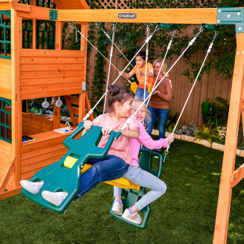 Kidkraft Falcon Ridge Swing Set - For shipping charges please contact us on WhatsApp