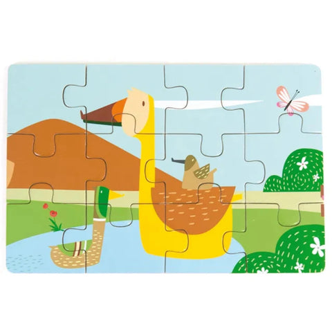 Andreu Toys - 4 Puzzles - Diorama Farm