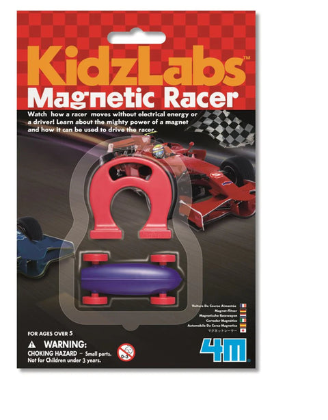 4M KidzLabs/Magnetic Racer/2 colour assorted