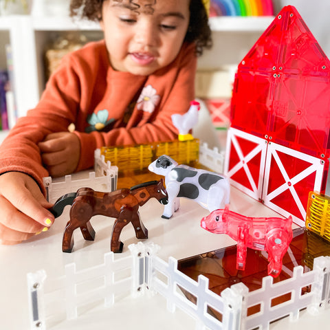 MAGNA-TILES® Farm Animals 25 - Pieces Set