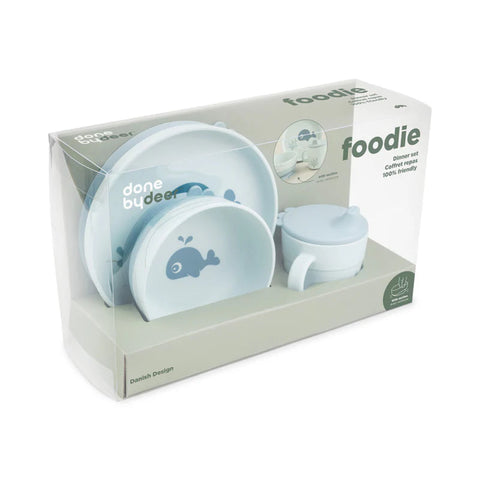 Foodie Dinner Set Wally Blue