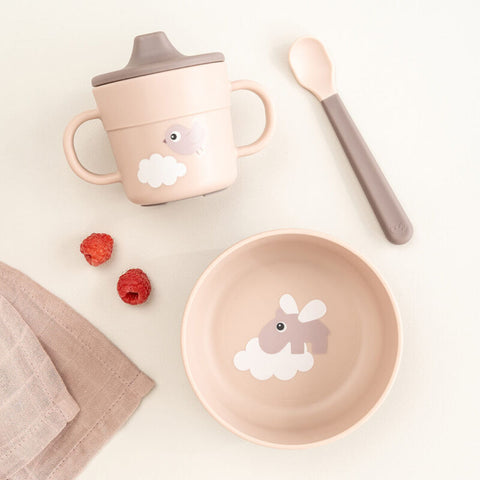Foodie First Meal Set Happy Clouds Powder