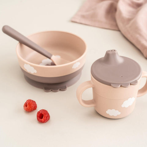Foodie First Meal Set Happy Clouds Powder