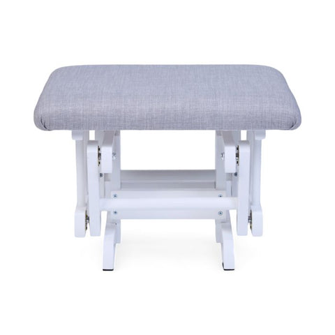 Gliding Chair With Footrest - Grey 2