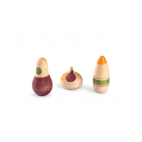 Grapat Ooh-Lala! Wooden Toys – 3 Abstract Figures
