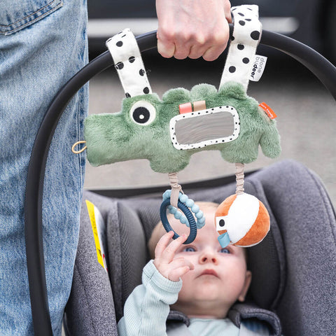  Hanging Activity Toy Croco Green