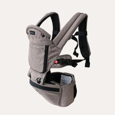 Hipster Plus Baby Carrier - Stone Grey_Toybox.ae
