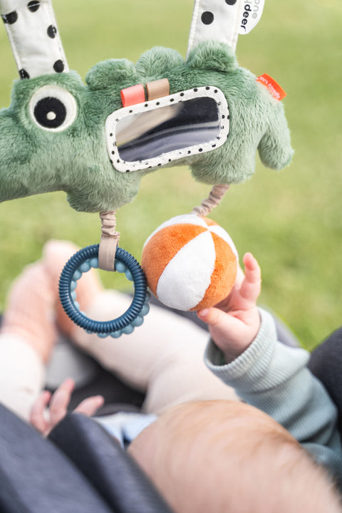 Hanging Activity Toy Croco Green