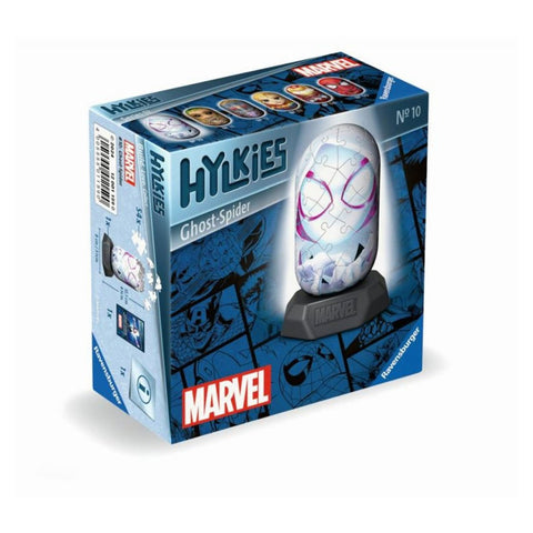 Hylkies Ghost Spider 3D Puzzle – 54‑Piece Plastic Capsule Model