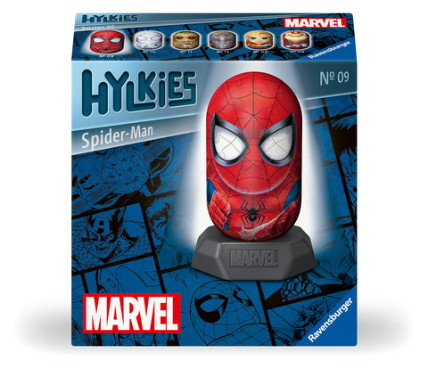 Hylkies Spider‑Man 3D Puzzle – 54‑Piece Capsule Model