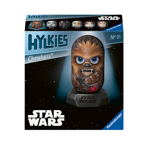 Hylkies Star Wars Chewbacca 3D Puzzle – 54-Piece Plastic Capsule Model