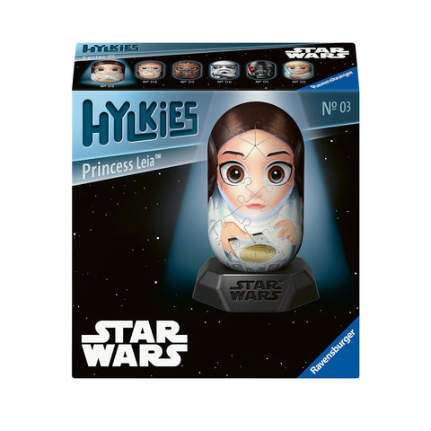 Hylkies Star Wars Princess Leia 3D Puzzle – 54 Premium Plastic Capsules Pieces