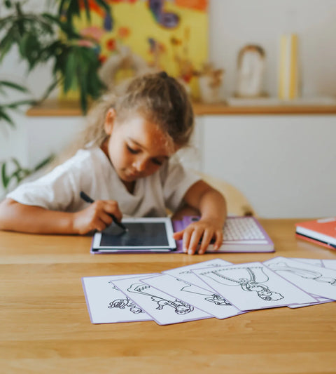 KIDYDRAW-MINI LCD Tracing book - Princesses
