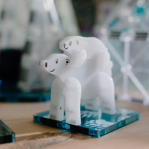 MAGNA-TILES® Arctic Animals - 25 Pieces