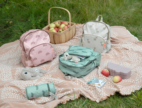 Kids Backpack Croco Green