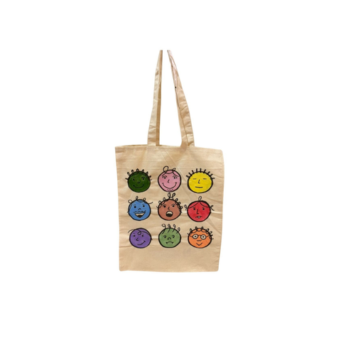 Jute Bags (Handpainted) - emojis