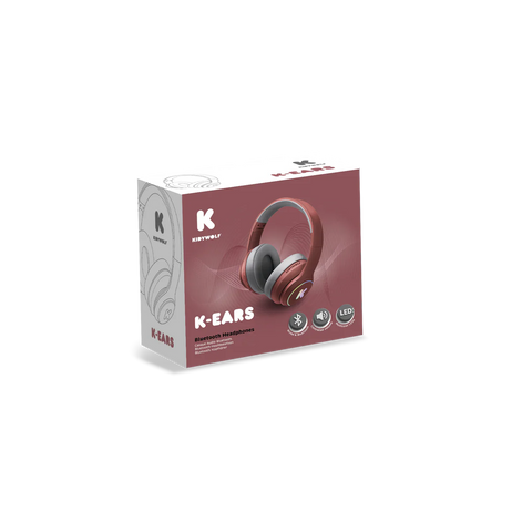 K-EARS Headphones - Bordeaux