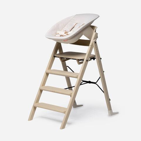 KAOS KLAPP High Chair Recycled + Newborn Seat - Desert Sand