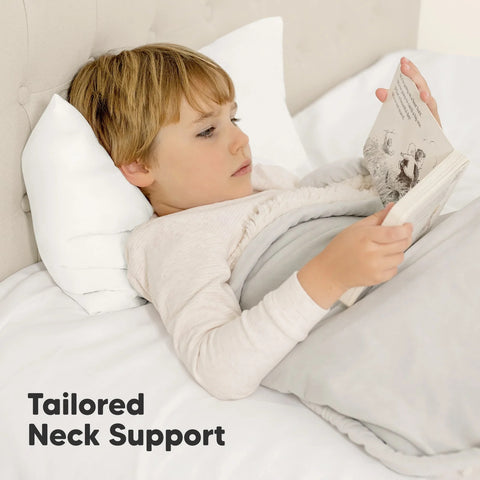 KeaBabies Buddy Toddler Pillow, Slumber, Soft Ergonomic Baby Pillow, Gentle Neck Support for Toddlers, Breathable Travel & Sleep Essentials