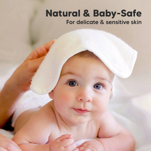 KeaBabies Deluxe Baby Washcloths, Soft Absorbent Cotton Wash Cloths for Newborns and Infants, Gentle on Sensitive Skin, Heather