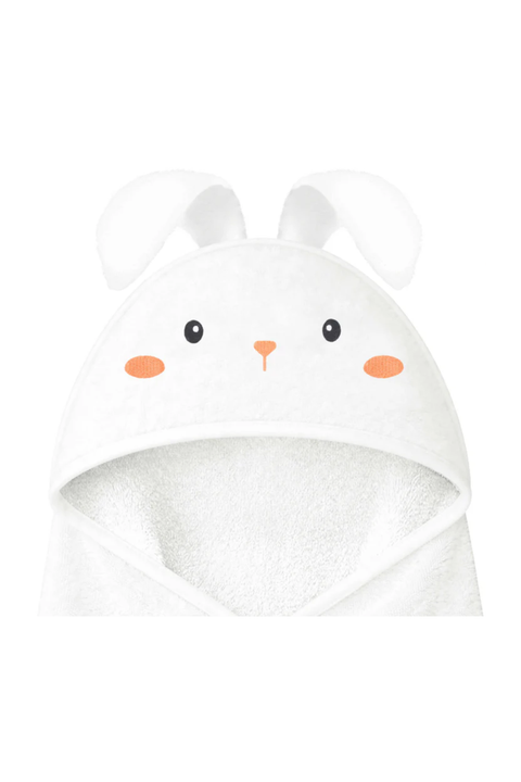 KeaBabies Cuddle Baby Hooded Towel, Ultra Soft Absorbent Baby Bath Towel for Newborns & Toddlers, Gentle on Sensitive Skin, Bunny